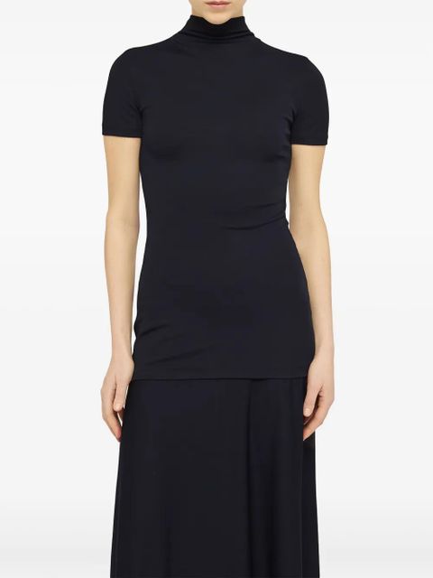 Jil Sander layered-design midi dress - Blue