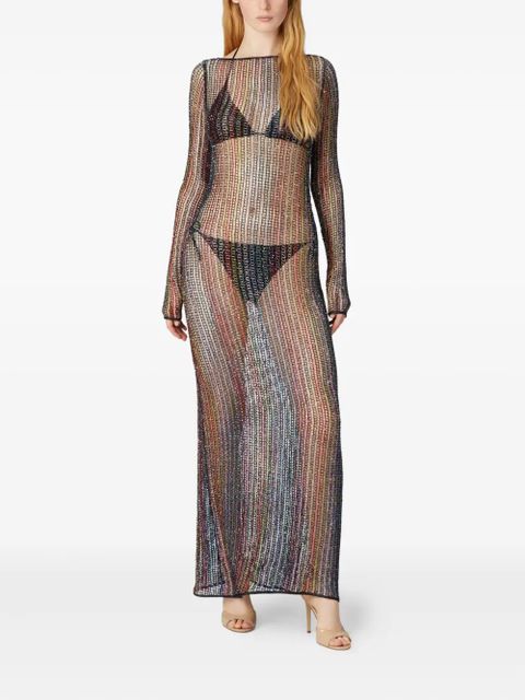 Missoni knitted midi dress - Black