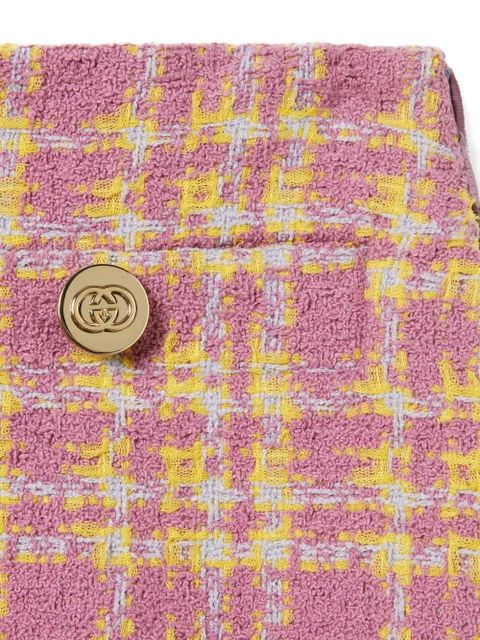 Gucci bouclé mini skirt - Pink - zdjęcie produktu nr 2