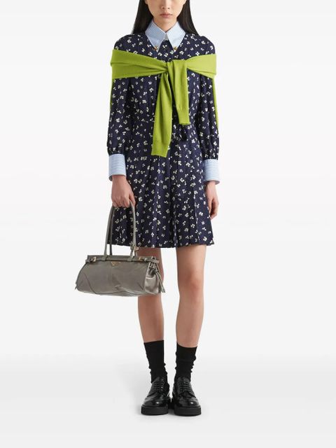 Prada medium Bonnie tote bag - Grey - zdjęcie produktu nr 2