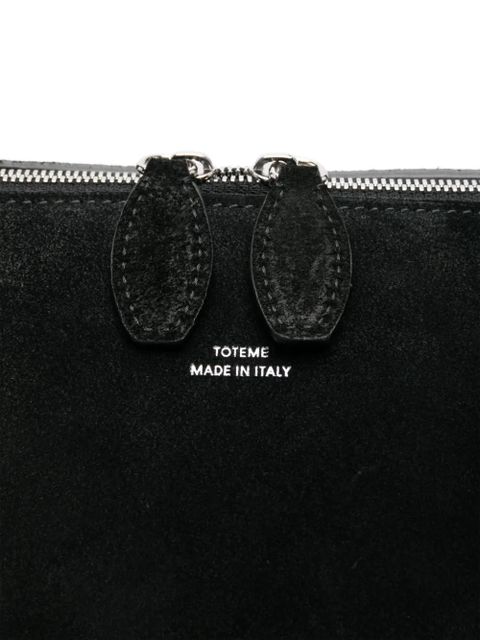 TOTEME suede tote bag - Black - zdjęcie produktu nr 2