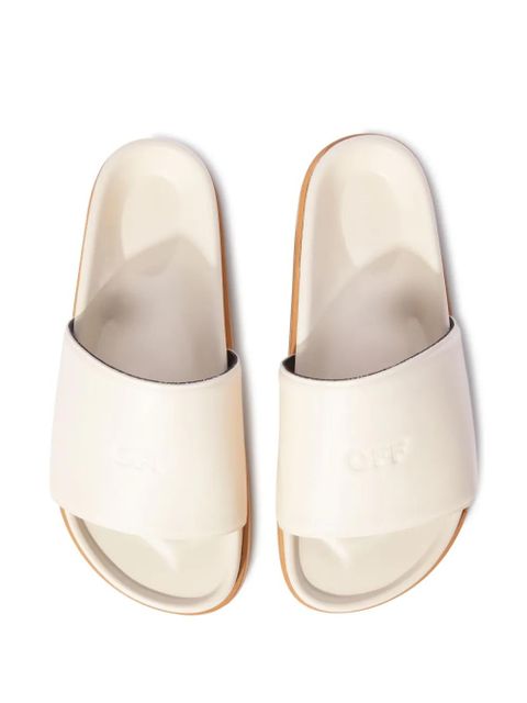 Off-White Off stamp slides - Neutrals