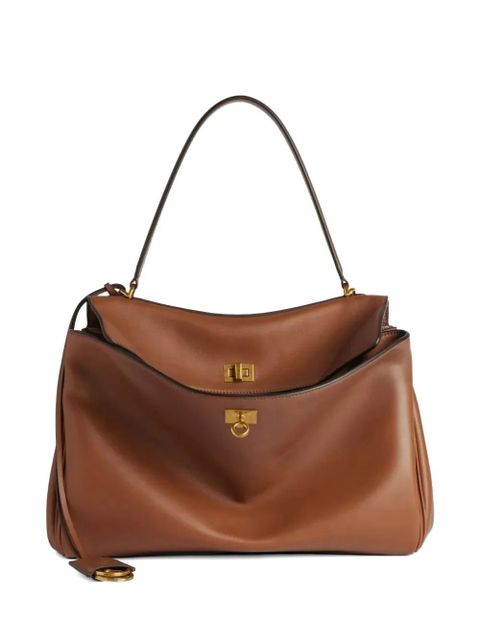 Balenciaga medium Rodeo padlock-detail shoulder bag - Brown - zdjęcie produktu nr 1