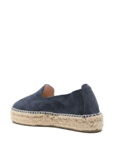 Manebi slip-on suede espadrilles - Blue