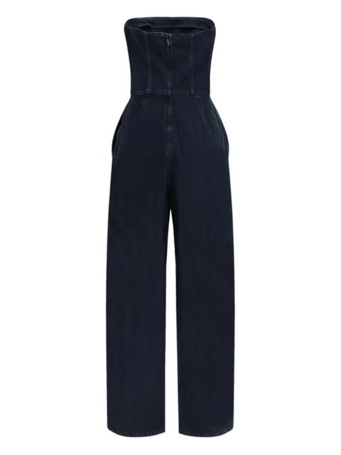 AGOLDE Agyness strapless jumpsuit - Blue - zdjęcie produktu nr 1
