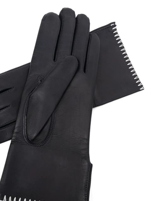 Nanushka Areli stitch gloves - Black - zdjęcie produktu nr 2