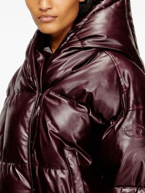 Diesel Fr-W-Illey hooded jacket - Purple