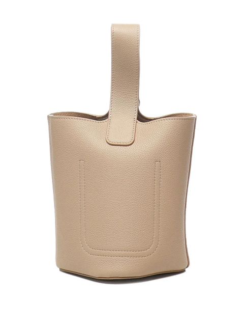 LOEWE mini Pebble bucket bag - Neutrals - zdjęcie produktu nr 2