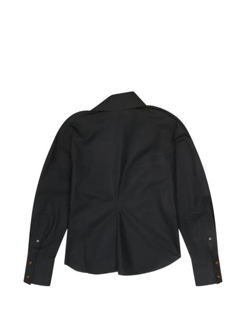 Vivienne Westwood asymmetric button shirt - Black - zdjęcie produktu nr 2