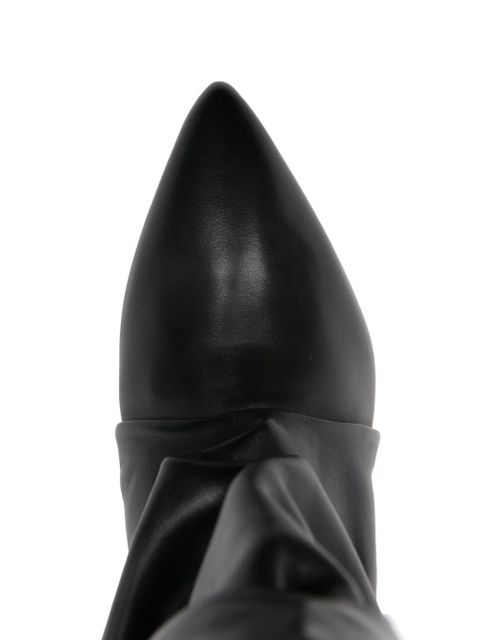 ISABEL MARANT Edrik 45mm folded ankle boots - Black - zdjęcie produktu nr 2