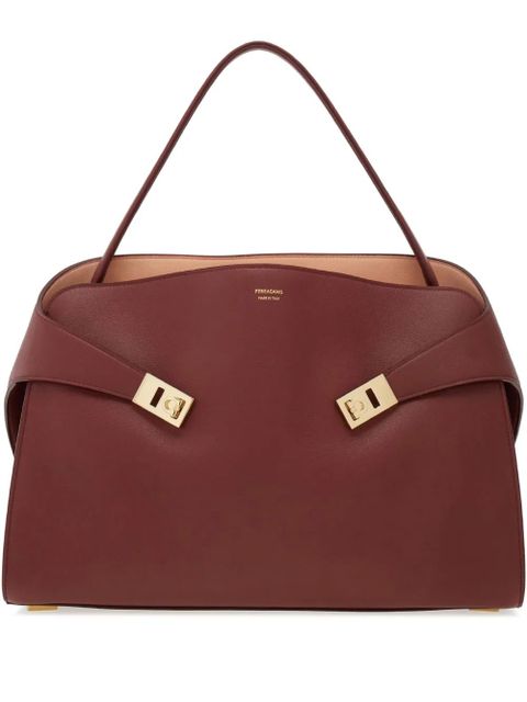 Ferragamo L Hug shoulder bag - Red - zdjęcie produktu nr 1