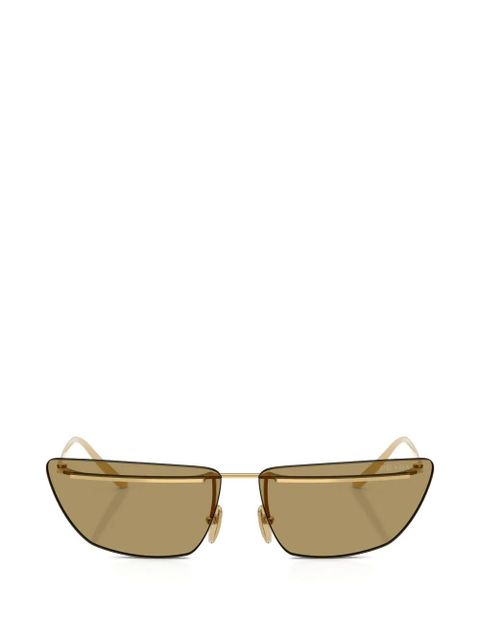 Prada Eyewear cat-eye sunglasses - Gold - zdjęcie produktu nr 1