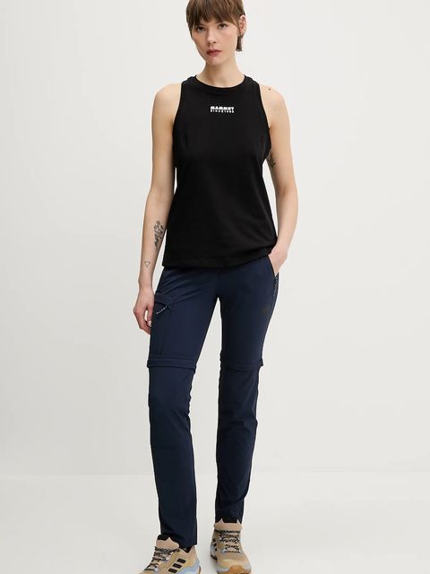 Mammut spodnie outdoorowe Runbold IV damskie kolor granatowy 1022-02610