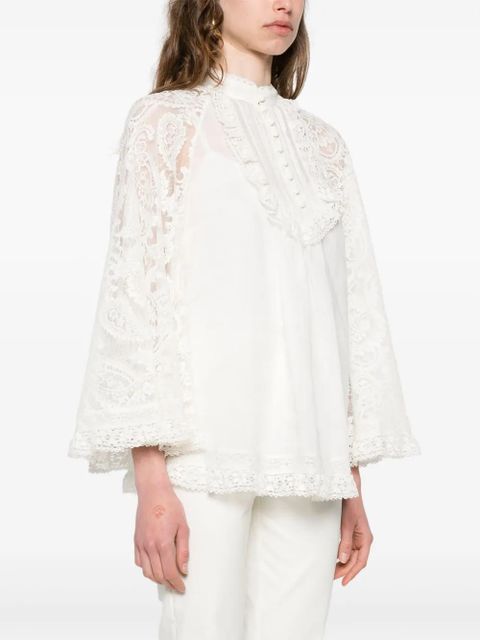 ZIMMERMANN Ascension blouse - Neutrals