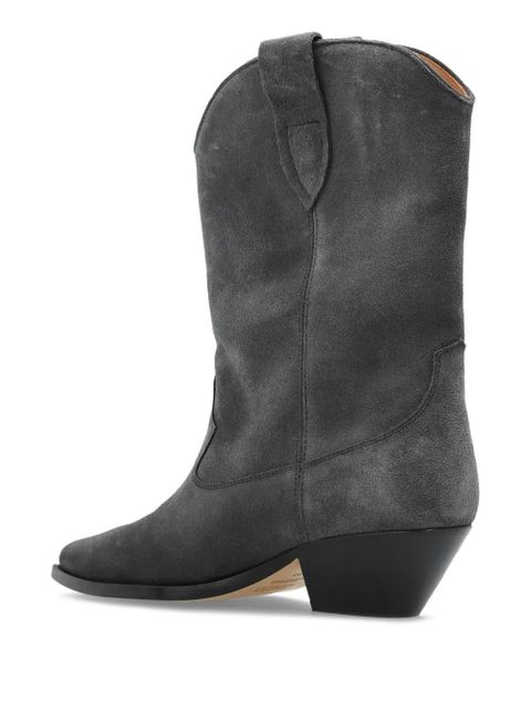 ISABEL MARANT 40mm Duerto suede ankle boots - Grey