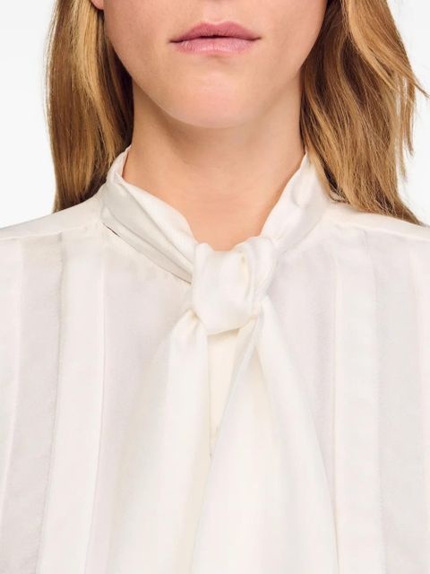 SANDRO silk shirt - White