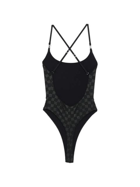 MISBHV monogram-print swimsuit - Black - zdjęcie produktu nr 2