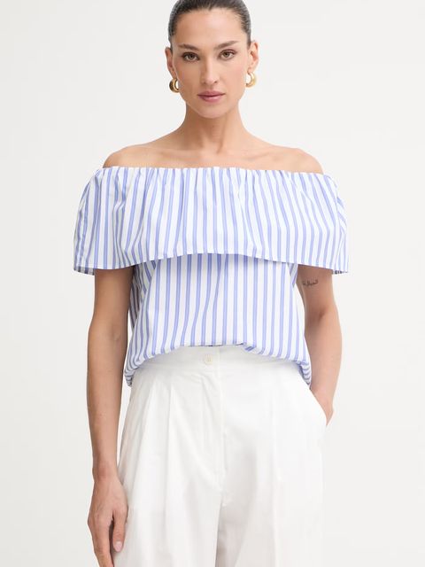 Marella bluzka hiszpanka damska bawełniana Emme by Marella - zdjęcie produktu nr 1