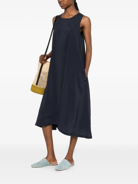 Barbour sleeveless midi dress - Blue - zdjęcie produktu nr 2