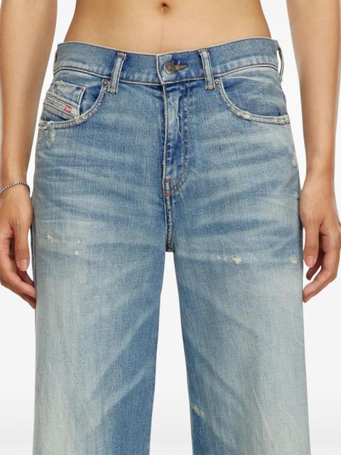 Diesel D-Akemi cotton-blend jeans - Blue
