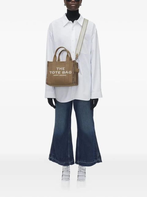 Marc Jacobs small The Jacquard tote bag - Brown