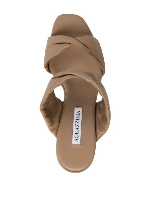 Aquazzura Twist double-strap sandals - Neutrals - zdjęcie produktu nr 2