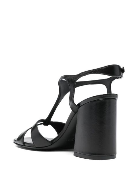 Jimmy Choo Kesia T-bar leather sandals - Black