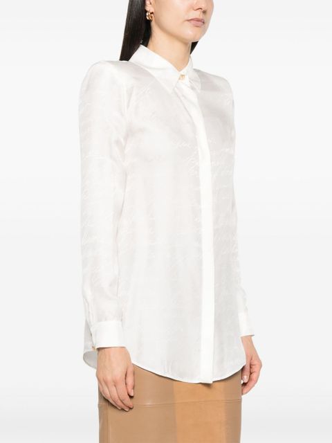 Balmain jacquard-pattern shirt - White - zdjęcie produktu nr 2