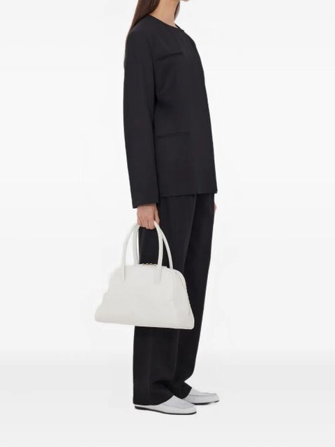 LouLou de Saison Bono asymmetric welt pocket jacket - Black