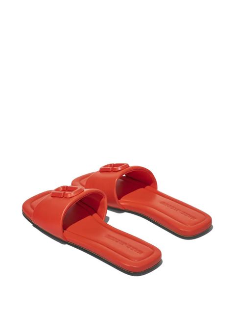 Marc Jacobs The J Marc leather slides - Red