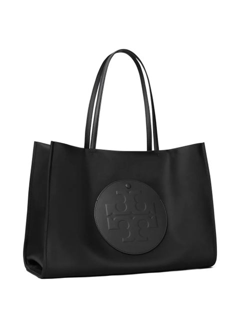 Tory Burch Ella logo-embossed tote bag - Black