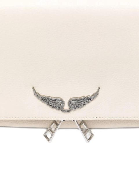 Zadig&Voltaire Rock leather shoulder bag - Neutrals