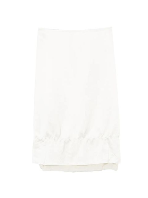 TOTEME layerd midi skirt - White - zdjęcie produktu nr 1