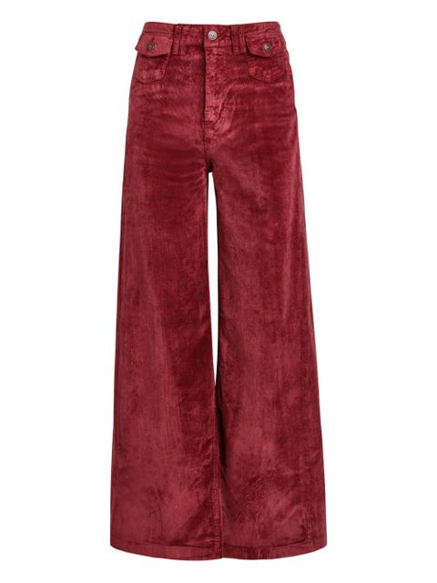 Free People Kellee corduroy trousers - Red - zdjęcie produktu nr 1