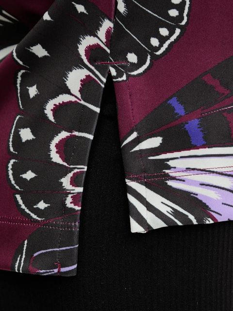 adidas Performance top treningowy x Farm Rio kolor bordowy KB5567