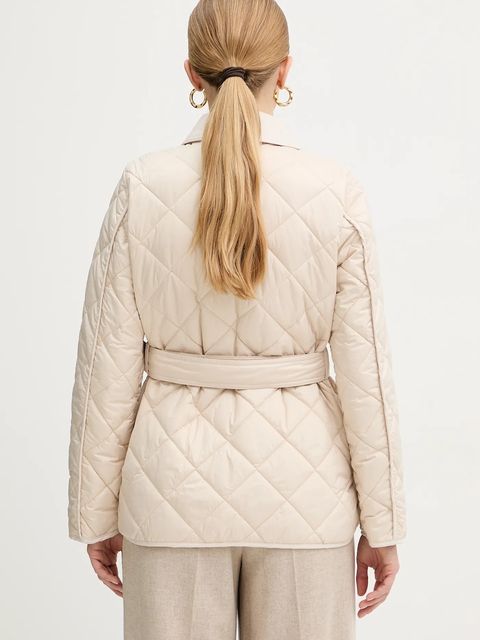 Marella kurtka kolor beżowy przejściowa 2523486055200 - zdjęcie produktu nr 2