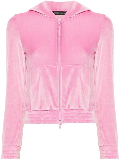 Balenciaga BB Paris zip-up hoodie - Pink - zdjęcie produktu nr 1