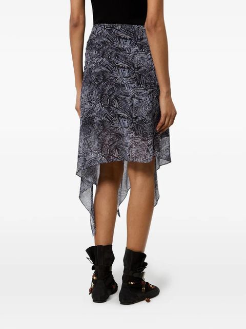 ISABEL MARANT Taylora midi skirt - Black