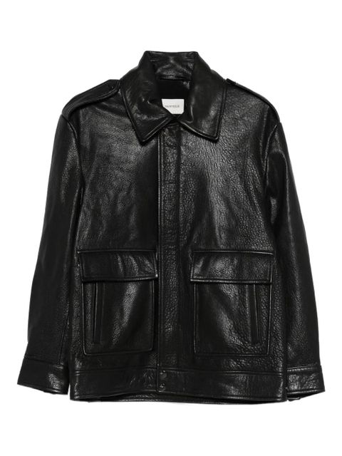 Nour Hammour Drey The It Girl leather jacket - Black - zdjęcie produktu nr 1