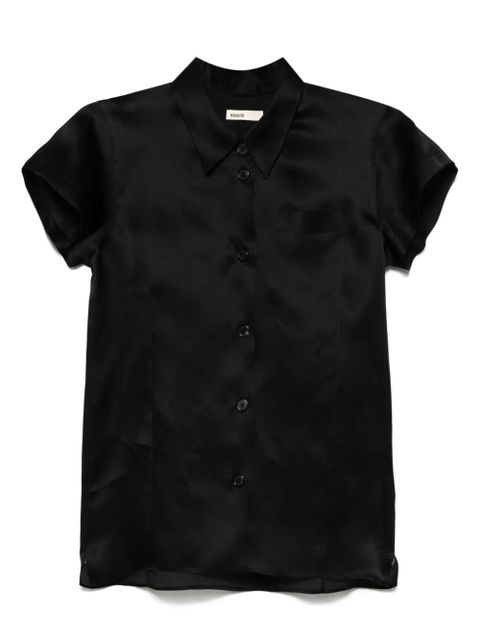 KHAITE Keefe shirt - Black - zdjęcie produktu nr 1