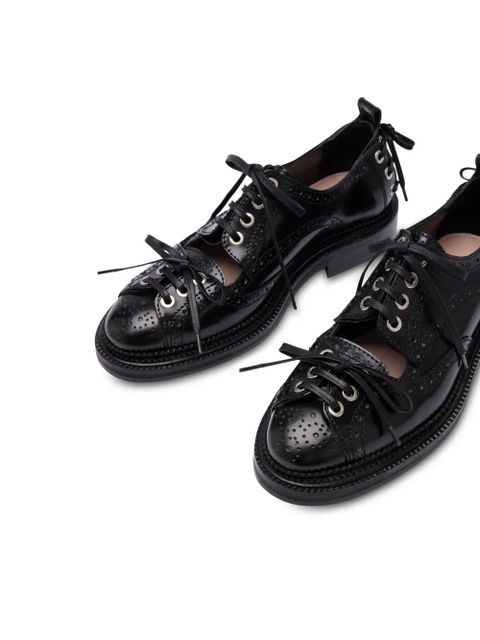 Simone Rocha cut-out brogues - Black - zdjęcie produktu nr 2