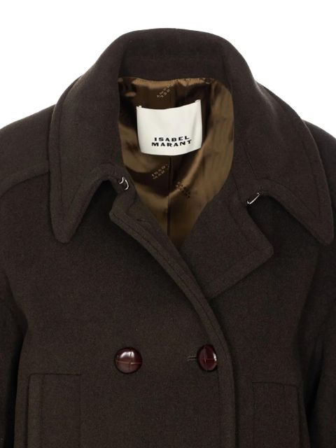 ISABEL MARANT double-breasted coat - Brown