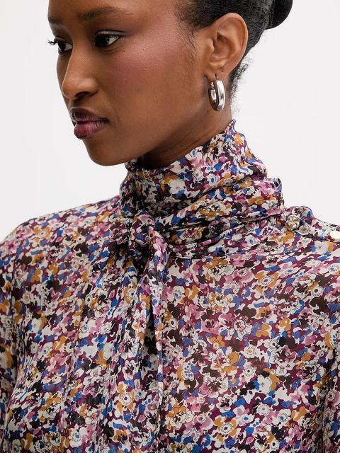 Liu Jo sukienka z jedwabiem kolor fioletowy mini prosta MF5001 T2559