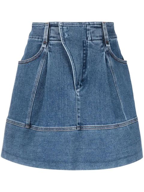 Chloé A-line denim skirt - Blue - zdjęcie produktu nr 1