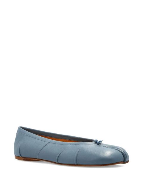 Maison Margiela Tabi knot-detail ballet flats - Blue
