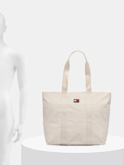 Tommy Jeans torebka kolor beżowy AW0AW17817