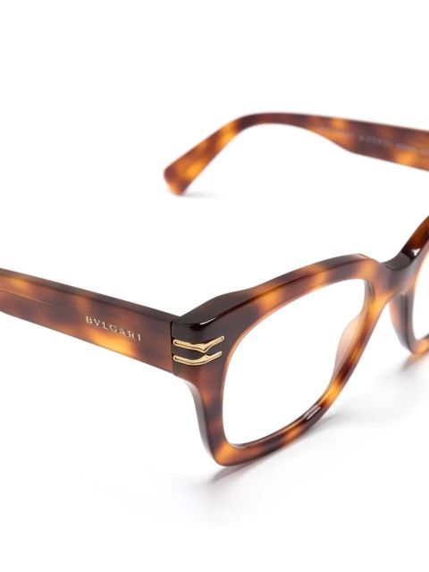 Bvlgari B.zero1 square-frame glasses - Brown