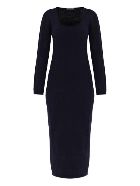 Max Mara Sophia square neck dress - Blue - zdjęcie produktu nr 1