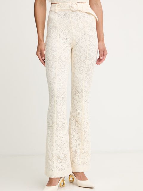 Twinset spodnie dzwony damskie koronkowe - zdjęcie produktu nr 1