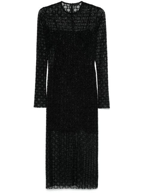 Givenchy sheer midi dress - Black - zdjęcie produktu nr 1
